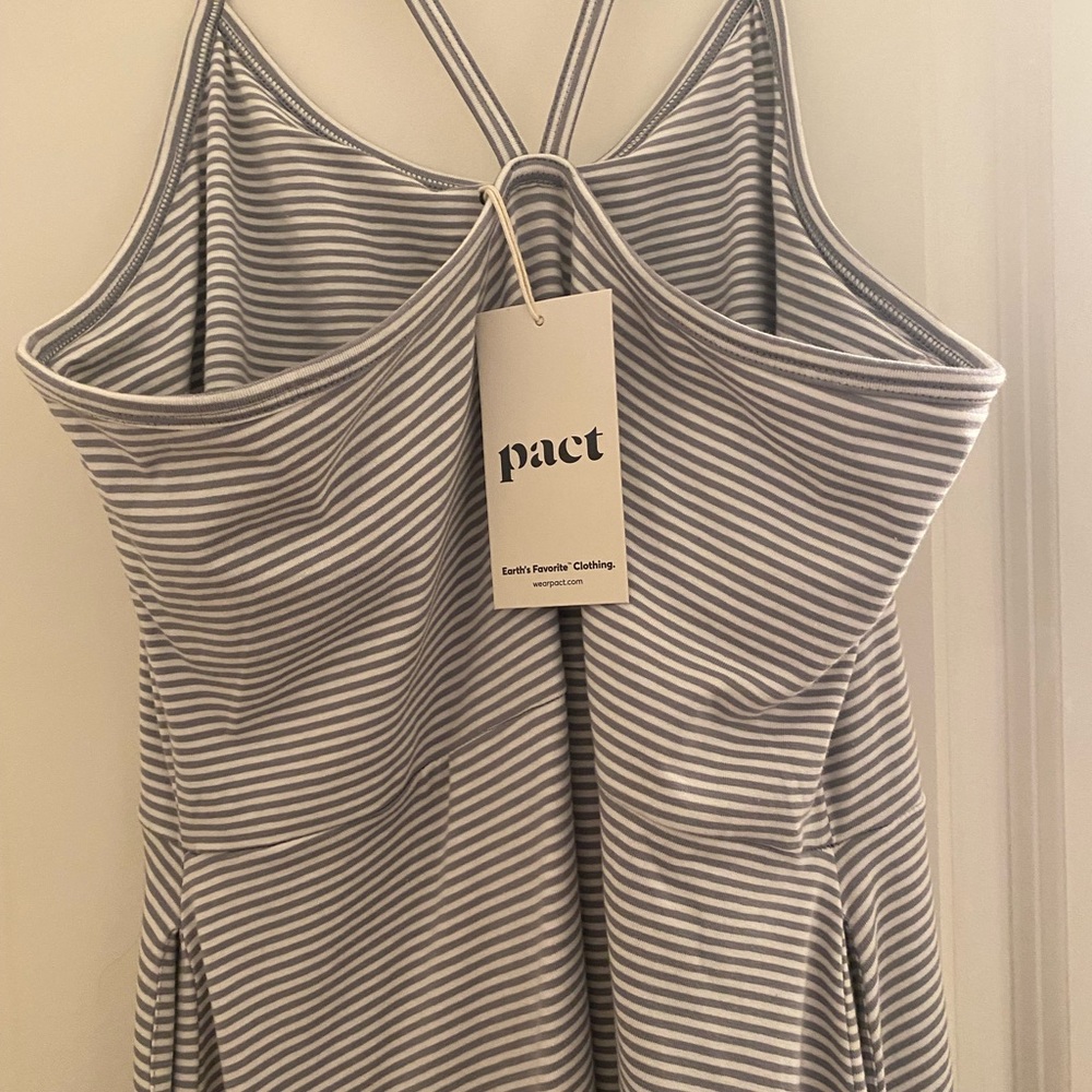 NWT Pact Fit & Flare Midi Dress XL